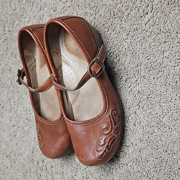 Dansko Brown Mary Janes - Picture 3 of 8
